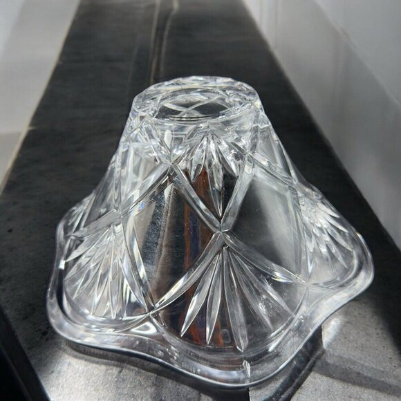 Marquis Waterford Honor Clear Glass Crystal Bowl Dish Heavy Marked On Bottom - Picture 2 of 15